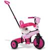 smarTrike Breeze S 6051200 SmarTrike Breeze - Triciclo multifunzione 3 in 1, triciclo regolabile, per bambini da 15 mesi a 36 mesi, colore: Rosa