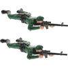Yardwe 2 Soldatini Elettrici Strisciano Giocattoli Interattivi per Figurine Militari per Sviluppo Motorio e Creatività