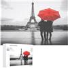 Generic Bianco e nero Parigi Torre Eiffel puzzle per adulti Famiglia Attività Giochi Home Decor Puzzle 1000 PCS