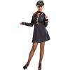 My Other Me - Costume da Assistente di Volo per Donna (Viving Costumes) S
