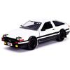 Jada - 99733 - TOYOTA TRUENO AE86 Modello DieCast Da Initial D First Stage e Figura TAKUMI Originale - Multicolore - Scala 1/24 20cm