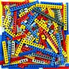 SEEMEY Technic Parts Liftarm Thin Liftarm Frame 500G Building Blocks Pieces, STEM EV3 MOC Technic Pack Connector Bulk Lots (colore casuale)