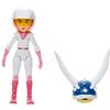 THE SUPER MARIO BROS. MOVIE Nintendo Super Mario Movie - Action figure di Biker Peach alta 13 cm, articolata ed estremamente dettagliata, con guscio spinato alato. Direttamente dal film! Per bambini e collezionisti