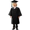 Generico Set Toga E Tocco Per Bambini Abito Da Laureato Set Per Bambini 2026 4-10 Anni Costume Da Laureato Con Stola Cappello E Nappina 2026 Abito Diploma Asilo Scuola Materna Primaria Kit Completo