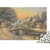 XCOFG Thomas Kinkade Rompicapo Adulti, 1000 Pcs Puzzle dipinto Classici, Puzzles opere d'arte famose nel mondo Giochi Rilassamento E Intelligence, Puzzle Impegnativi, Regalo Per Amore E Amico