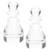 ORFOFE Indicatore di Vincita per Roulette in Acrilico Trasparente, Pennarelli Piccoli Resistenti per Tavolo da Gioco, Set 2 Pezzi Accessori per Segnare Vincite in Partite e Poker