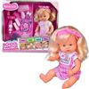 Nenuco - School Hairstyle, Bambola 35 cm, Con Capelli Biondi e Accessori per Realizzare Diverse Acconciature, Per Bambine/i dai 3 anni, Famosa (NFN60000)