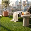 MIlani Home Tappeto Sintetico da 0,7 cm di spessore misura 1 x 10 m