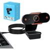 COMFOLIVING Webcam per laptop, webcam USB HD 1080P regolabile, webcam nera con privacy ampiamente usata webcam squisita per lezioni online, videoconferenze e trasmissioni in diretta