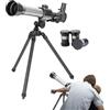 Liqzirtu Telescopio Portatile Bambini - Rifrattore Ottico Con Treppiede, Facile Da Usare, Stimola Curiosità Scientifica E Osservazione Del Cielo | Applicazione Versatile for Scuola Casa Bambini Astronomia
