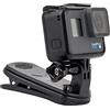 TECKEEN Mini Stabile ABS 360 ° Rotary Zaino Clip Morsetto Montaggio Nero Sessione per Gopro Hero6 5 4 3+ Fotocamera