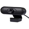 TIEOAXFT Webcam USB 1080P HD Mini for computer portatile Microfoni integrati for chiamate in diretta/video/conferenza