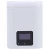Generic Flash per Fotocamera TYPE-C Ricaricabile da 5600K con Schermo Integrato, Piccolo Flash per Fotocamera GR3 per Fuji, Ideale per la Fotografia di Viaggio (WHITE)