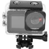 Naroote Fotocamera Subacquea, Action Camera 5K WiFi Touchscreen IPS da 2,0 Pollici per Interni