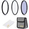 NiSi 72mm Circular Filter Advance Kit, Including HUC UV Filter, HUC CPL, Natural Night Filter and Filter Pouch