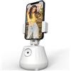 SHEHUALI Macchina fotografica digitale, Face Tracking Smart Gimbal Stabilizzatore Supporto for telefono cellulare con rotazione automatica Selfie Stick Wireless Stand for Live Cast(White)