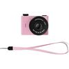 PLCPDM Videoregistratore portatile con doppia lente per piccola fotocamera 720P per vlogging viaggio Fotocamera portatile tascabile