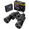 Levenhuk New Atom 10-30x50 Binocolo Professionale Potente, BaK-4