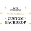 Mehofoto foto studio sfondo Booth Happy Birthday party banner fondali per la fotografia, Custom Backdrop, 7x5ft