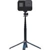 Liqzirtu Treppiede per selfie, treppiede per telefono cellulare con telecomando wireless, telecomando ricaricabile, treppiede per telefono cellulare quadruped, bastone in lega di alluminio per registrazione