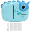 Mtlavishness MtLavishishishishishing Instant Print Camera catturare momenti preziosi ovunque con touch screen da 3 pollici a touch screen posteriore posteriore doppio lente 1080p fotocamera (Blue)