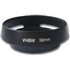 vhbw Paraluce 39mm nero per fotocamera Voigtländer Color Skopar 21 mm 4 P-tipo nero