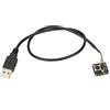 Zjythocyber Modulo per fotocamera USB da 5 MP con chip OV5640, obiettivo grandangolare da 60°, risoluzione 2592x1944, modulo per fotocamera HBV - 1708AF per monitoraggio di sicurezza,