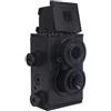 Annadue Fotocamera a Pellicola 35MM con Doppia Lente, Fotocamera TLR Classica retrò Doppia Reflex Fai-da-te per Negativi a Pellicola 35MM 135