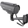 OPPWONG Telecamera di Sicurezza Finta Impermeabile Ad Energia Solare con LED Lampeggiante per Area Residenziale del Parco della Biblioteca