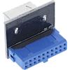 InLine® Adattatore interno USB 3.0 a USB 3.1 per pannello frontale Key-B