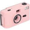 XUMIUZIY Fotocamera a Pellicola 35 Mm, Fotocamera a Pellicola Riutilizzabile con Flash, Fotocamera a Pellicola retrò Supporta Pellicole da 135 o 35 Mm in Bianco e Nero o a Colori, (PINK)