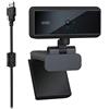Bindpo Webcam USB per PC, Videocamera Computer HD 5MP 1080P 30fps con Microfono a Cancellazione di Rumore per Chat Video, Conferenze, Insegnamento Online
