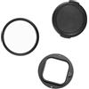 Oxxggkao Multi funzionale 52mm filtro adattatore di montaggio per action camera protezioni copertura obiettivo design leggero