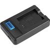 Tomantery Caricabatteria LCD NP-FW50 per A6000 A6300 A6500 A7 - Soluzione di Ricarica Portatile per gli Appassionati di Fotografia