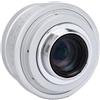 BROLEO F1.8 25 Mm Obiettivo, Durevole Obiettivo grandangolare 2.36x2.36x1.26 CCTV Nero Supporto C per NEX DSLR Telecamera da interno da esterno NEX (Argento)