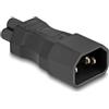 DeLOCK Adattatore di alimentazione IEC 60320 - C14 a C5, maschio/femmina