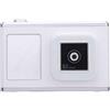 AKLOSIPY Fotocamera Vlog da 48 MP con Schermo IPS da 2,4 Pollici, Videocamera Anteriore Posteriore per i Viaggi Quotidiani, Luce di Riempimento a LED, Messa a Fuoco AI (WHITE)