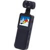 CCYLEZ Camera D'azione 4K 40MP, Telecamera Sportiva HD 135 Vista Angolare Larga, 180 Obiettivo Rotabile, connettività WiFi di Controllo delle App, con Morsetto per Bici e Aspirazione