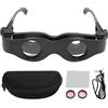 Yanmis Bird Watching Binocular Occhiali, Bicchieri Binoculari di Pesca HD, Ingrandimento 3x, Design Leggero, Filtro CPL Rosso, Messa a Fuoco Regolabile, Ideale per la Pesca, Teatro