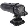 XUMIUZIY Camera DV Mini Sport, Telecamera per il Casco per Moto, Fotocamera Sport HD 960p, IP67 Impermeabile, Videocamera per Videocamera per Videocamera Ad Angolo di 170 ° per Esterno