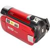 Generic Fotocamera, Videocamera Portatile 1080P con Microfono Incorporato con Luce di Riempimento a LED per Concerti (rosso)