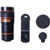 THINCAN Obiettivo multifunzione per fotocamera mobile con clip per telefono lunghezza stalla lunghe aree per fotografare attrezzature da viaggio, stabile fotocamera per telefono