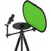 Fockety Spinner da 360 Gradi, Spinner per Fotocamera con Angolo Regolabile Giradischi per Fotografia a 360° Cursore Rotante per Fotocamera Piattaforma Rotante Video per Fotografia di