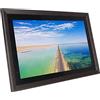 Airshi Cornice per Foto WiFi, Cornice per Foto Digitale Grande FHD Scheda di Memoria da 18,5 Pollici da 256 GB Touch Screen Espandibile Sicuro per la Casa (Spina UE)