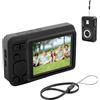 Rxgiasup Custodia antiurto in silicone per fotocamera digitale PIXPRO FZ55, antigraffio, protezione totale, impugnatura morbida