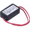 SALALIS Raddrizzatore per Telecamera di Retromarcia Stabilizzato da 12 V con Anti-interferenza per Vista Posteriore, Perfettamente Adatto per la Serie di Auto Tedesche ABS + Materiale in Gomma