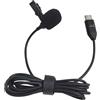 Zdprkqzvz Piccolo microfono con connessione USB C antivento per vlogger e creatori di contenuti che utilizzano action camera antivento