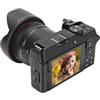 Generic Fotocamera Digitale 5K Videocamera Professionale da 72 MP per Riprese di Vlog, Fotocamera WiFi con Zoom Ottico 12x per gli Appassionati di Fotografia Naturalistica