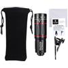Ceprznvey Camera Lens, Telefono Camera Accessories, Ampio Angolo Multifunzionale di Premium-Quality Zoom Portatile Mobile Photography for Daily Use, 6,89 x 1,38 x 1,38 pollici