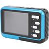 Generic Fotocamera Subacquea, Fotocamera 4K Resistente all'acqua con Messa a Fuoco Automatica da 11 Piedi per Esterni (BLUE)